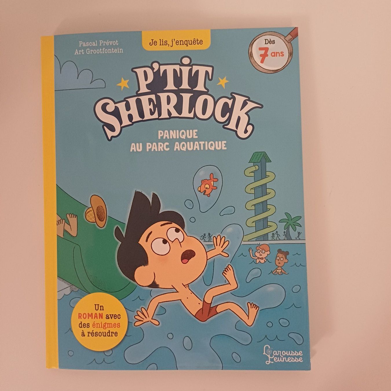 Libri: P'tit Sherlock Panique au parc  aquatique – Usato da Villeneuve VD venduto da vog_yc5s