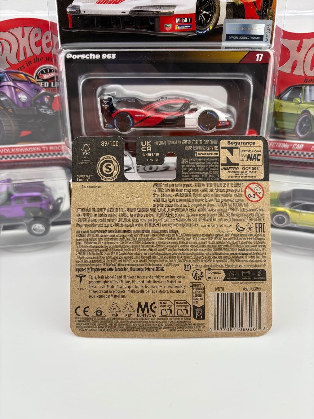 Matchbox Modellini d'auto: Matchbox Tesla Model S - 2024 - 89/100 – Nuovo e nell'imballaggio originale da Flawil venduto da HeisseReifen 4