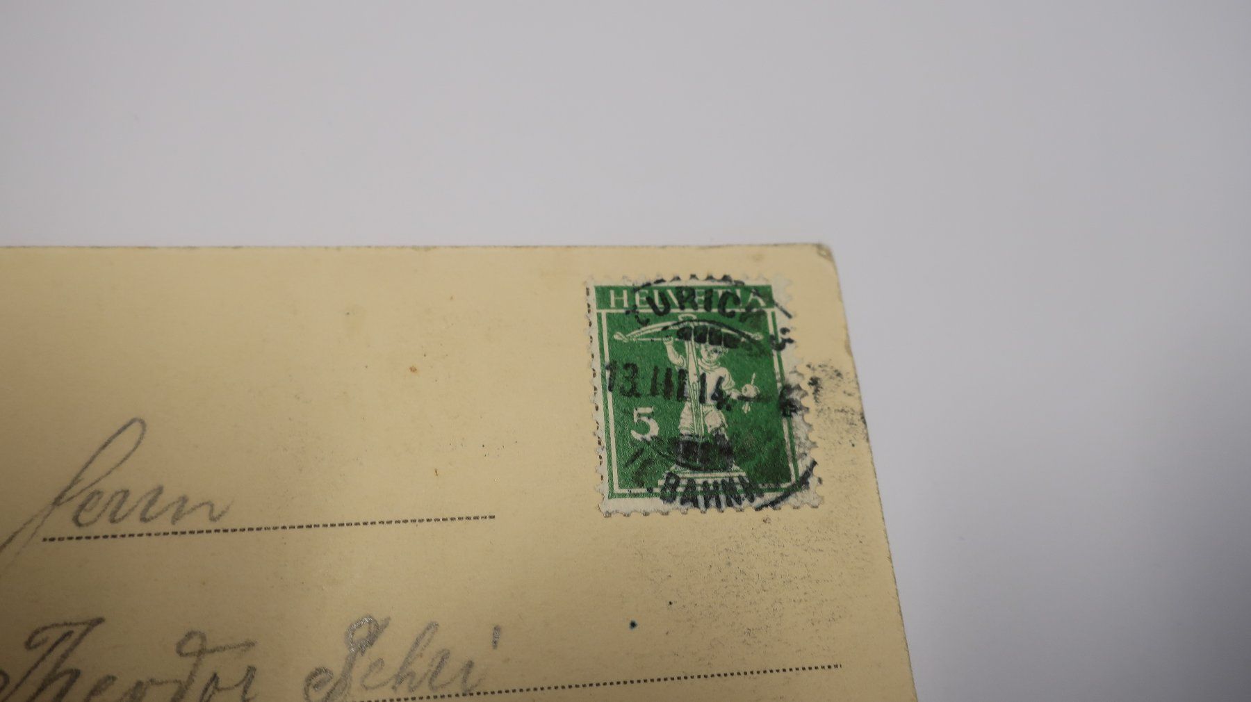 Cartes postales: Zürich vom Polytechnikum  1914 – D'occasion à Cormoret par Pascalll2001 4