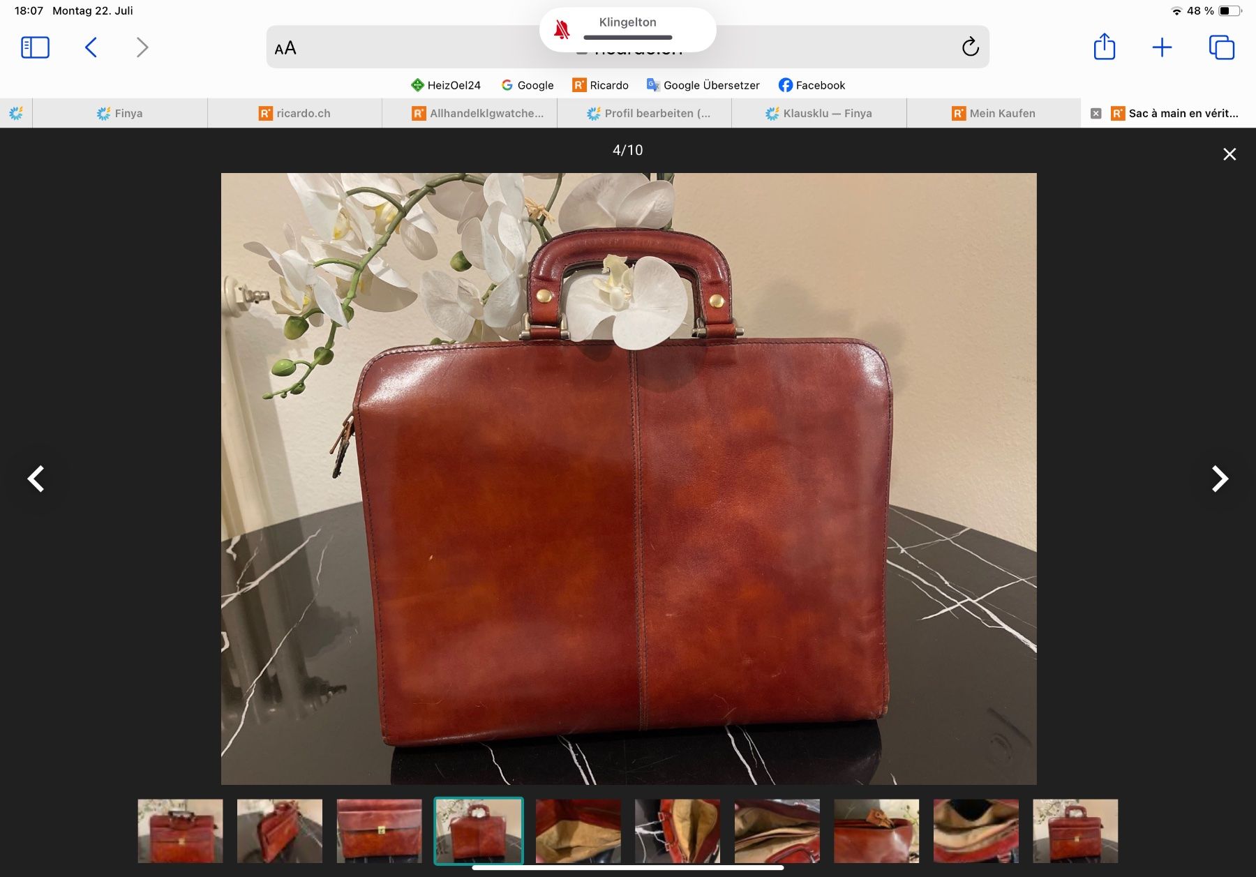 Valigie & Borse: Tasche 38 X 30 – Usato da Langnau am Albis venduto da Judithsebi 3