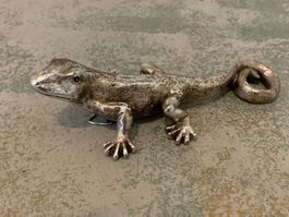Konvolut 18 Stück Gecco Salamander Deko mit Wandhalterung