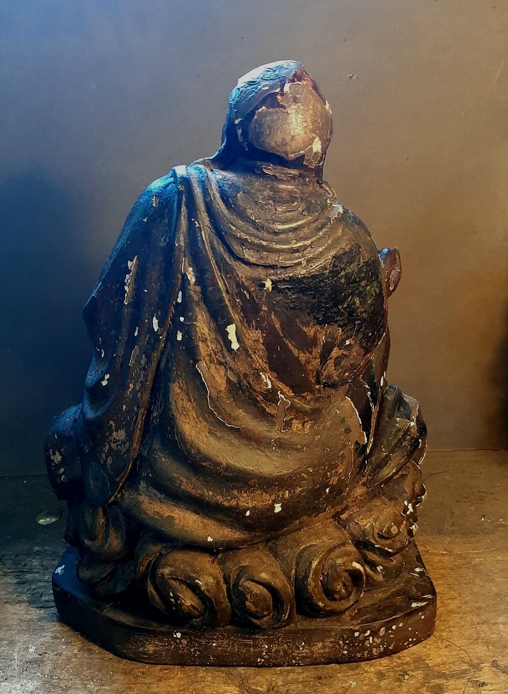 Skulpturen & Statuen: Grosse antike Buddha Skulptur – Gebraucht aus Arbon von torso444 3