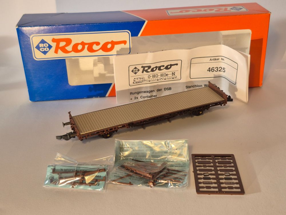 Roco Güterwagen - DSB Rungenwagen - 46325 (Gebraucht) in Zürich für CHF ...