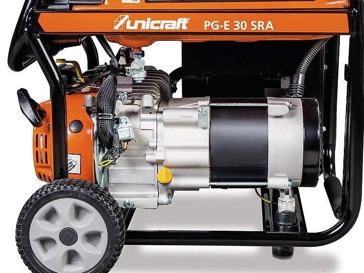 Generatori di corrente: UNICRAFT PG-E 30 SRA SYNCHRON-STROMERZEUGER BENZIN – Nuovo e nell'imballaggio originale da Rüthi (Rheintal) venduto da Toptool-2 3