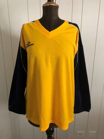 Jadberg Trainings Shirt gelb/blau - M
