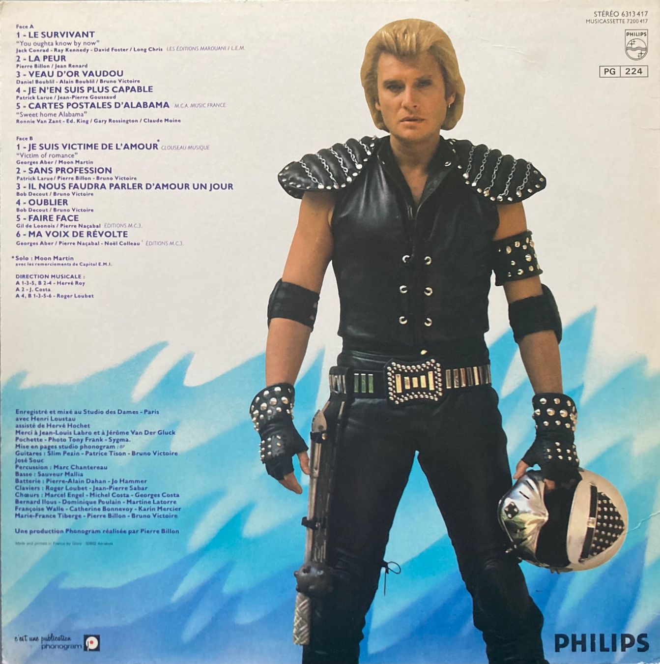 Dischi in vinile: JOHNNY HALLYDAY - LA PEUR – Usato da Poliez-Pittet venduto da Newtown-Records 1