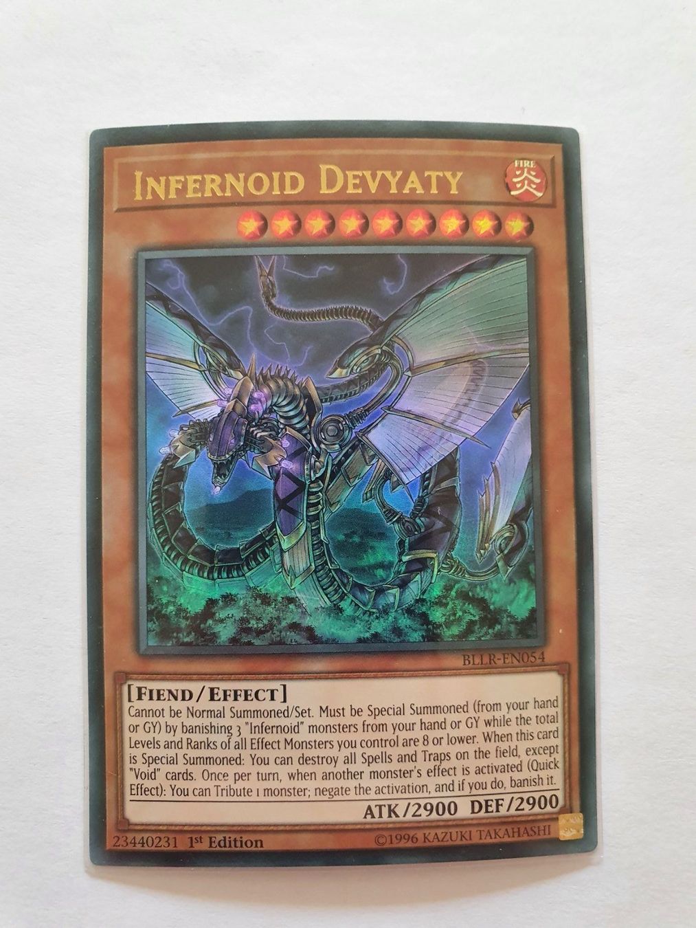 Yugioh Sammelbilder & Trading cards: Yugioh Infernoid Devyaty ultra rare holo – Gebraucht aus Oberdorf BL von BaldenEagle