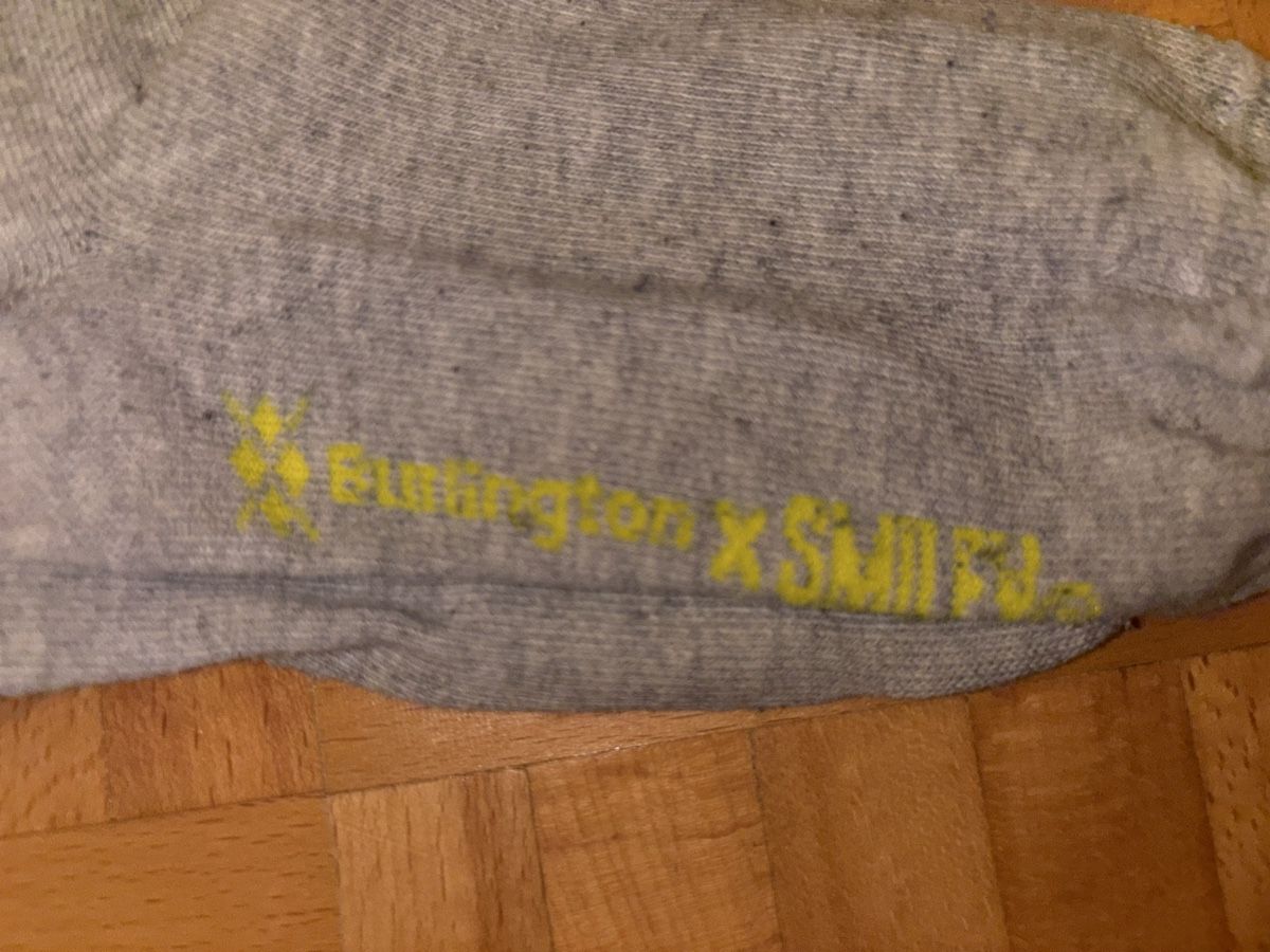 Burlington Calze: Burlington x Smiley Socken – Usato da Zug venduto da its_k265 3