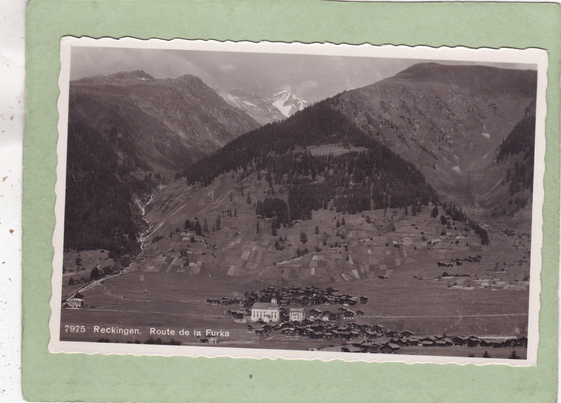 Cartoline postali: Reckingen Route de la Furka – Usato da Herisau venduto da Lisegrat2008