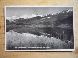 Immensee. Blick gegen Arth und die Alpen, 1102