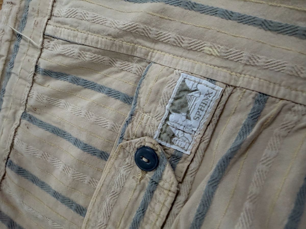 Pantaloni: Vintage Striped Cargo Pants Size S  – Usato da Knonau venduto da Grapesvintage 3