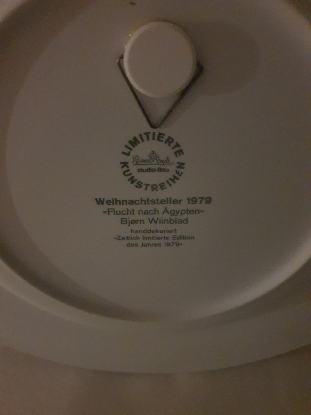 Rosenthal Piatti: Weihnachtsteller Rosenthal – Usato da triengen venduto da fad_g29d 2