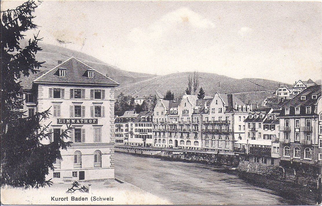 Cartoline postali: BADEN, le kurort – Usato da Les Verrières venduto da Scampi0