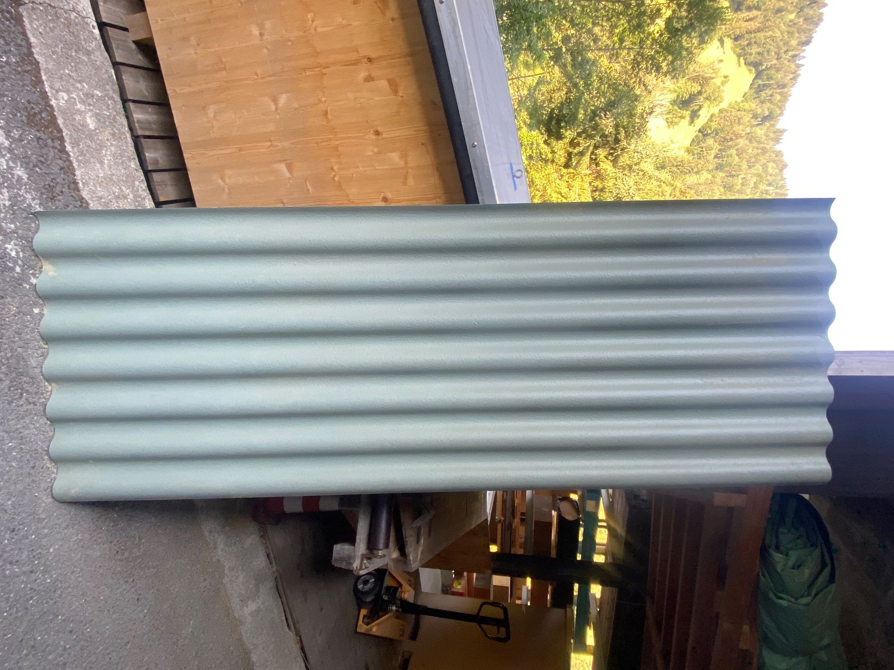 Eternit Servierplatten: Eternit Fassadenwellplatten – Neu (gemäss Beschreibung) aus Oberrickenbach von Oberrickenbach 1