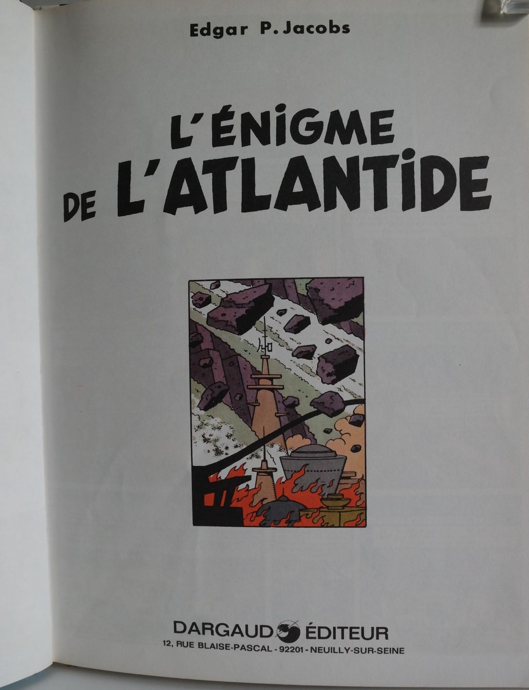 Fumetti: Edgar P. Jacobs, Lotto di 3 fumetti Blake e Mortimer!! – Usato da Vezia venduto da lel_xfz5 6