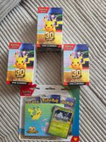 Pokemon 30th anniversary Booster Bundle 3× + Tech sticker De