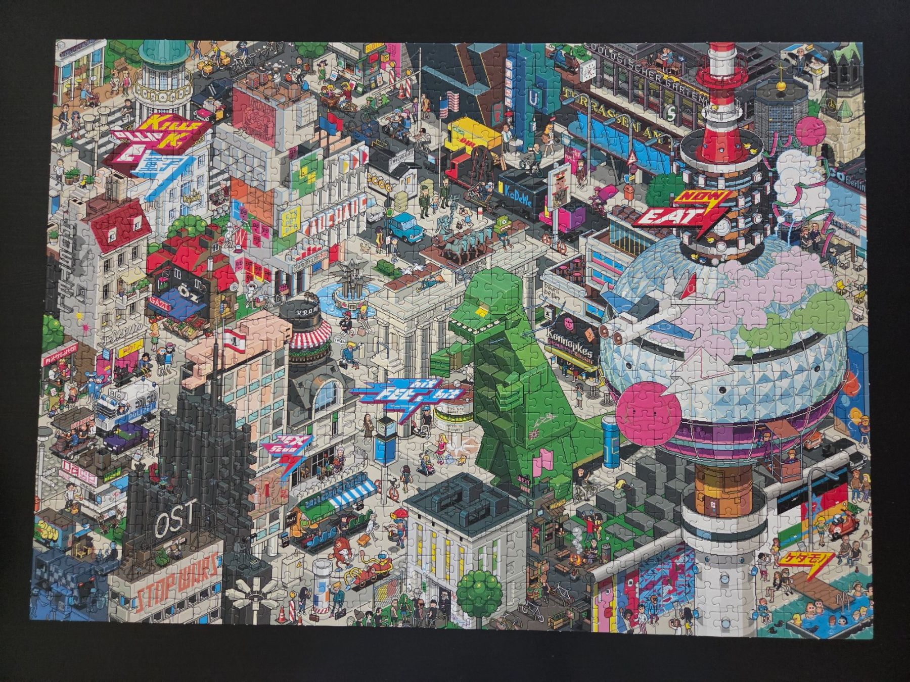 Heye Puzzles: Heye Puzzel 1000 Teile Berlin – Gebraucht aus Zürich von Lela-Mirela