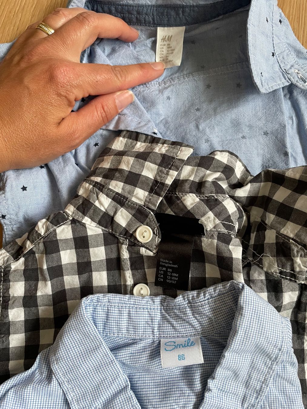 Chemises, T-shirts & Polos: Schöne elegante Jungen Hemd Grösse 86 – D'occasion à Ibach par murmeli1899 1