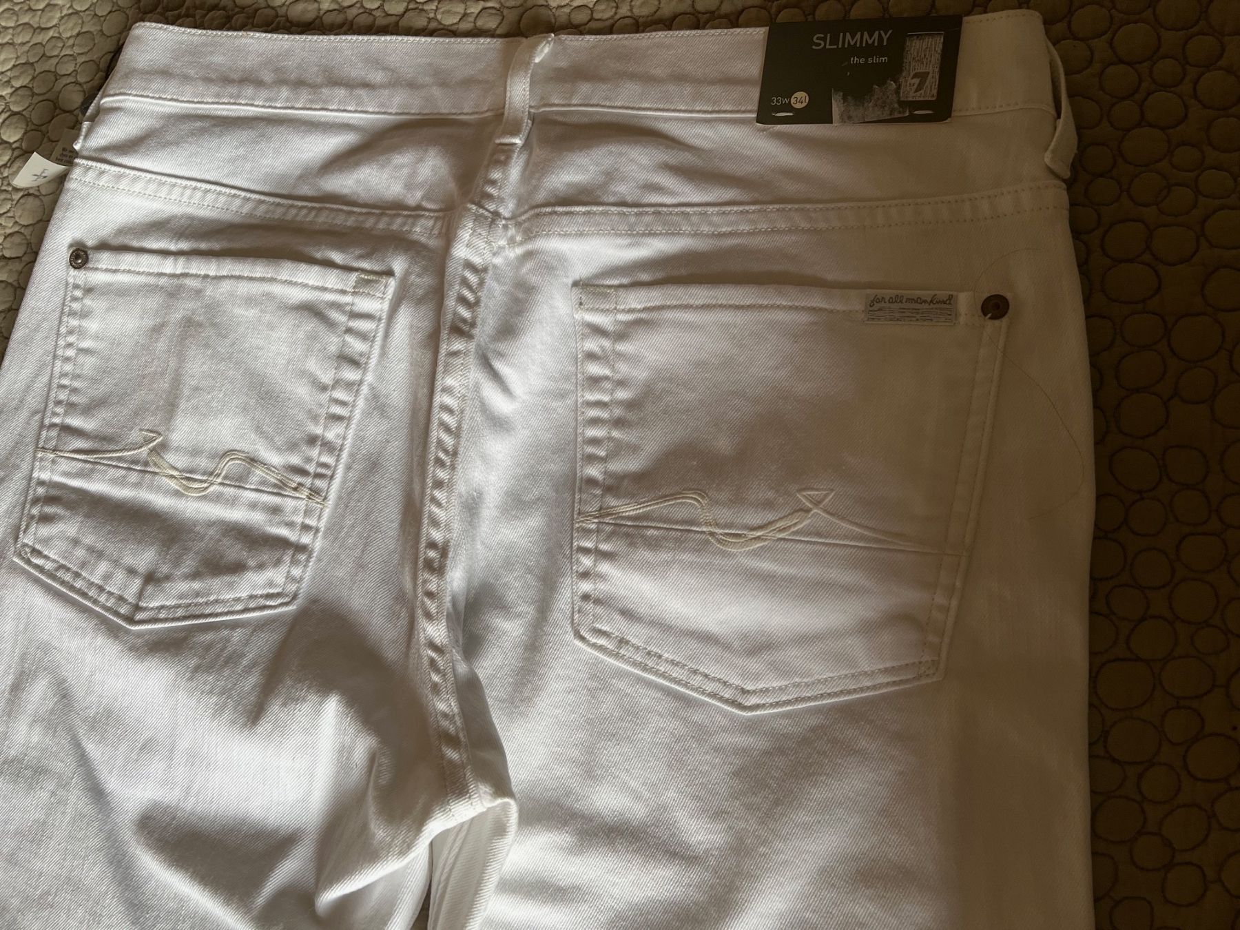 Jeans: 7 for all mankind Jeans weiss  - Neu – Nuovo e nell'imballaggio originale da Mönchaltorf venduto da lubusc 5