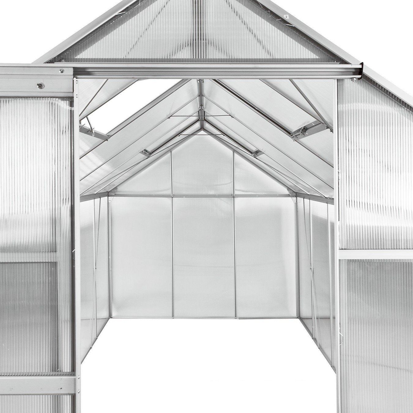 Gartenhäuser & Gewächshäuser: Gewächshaus 253x192x194cm - 6mm Platten – Neu und originalverpackt aus Bottighofen von zaap 5