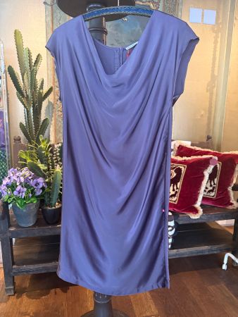 Purple silk underdress
