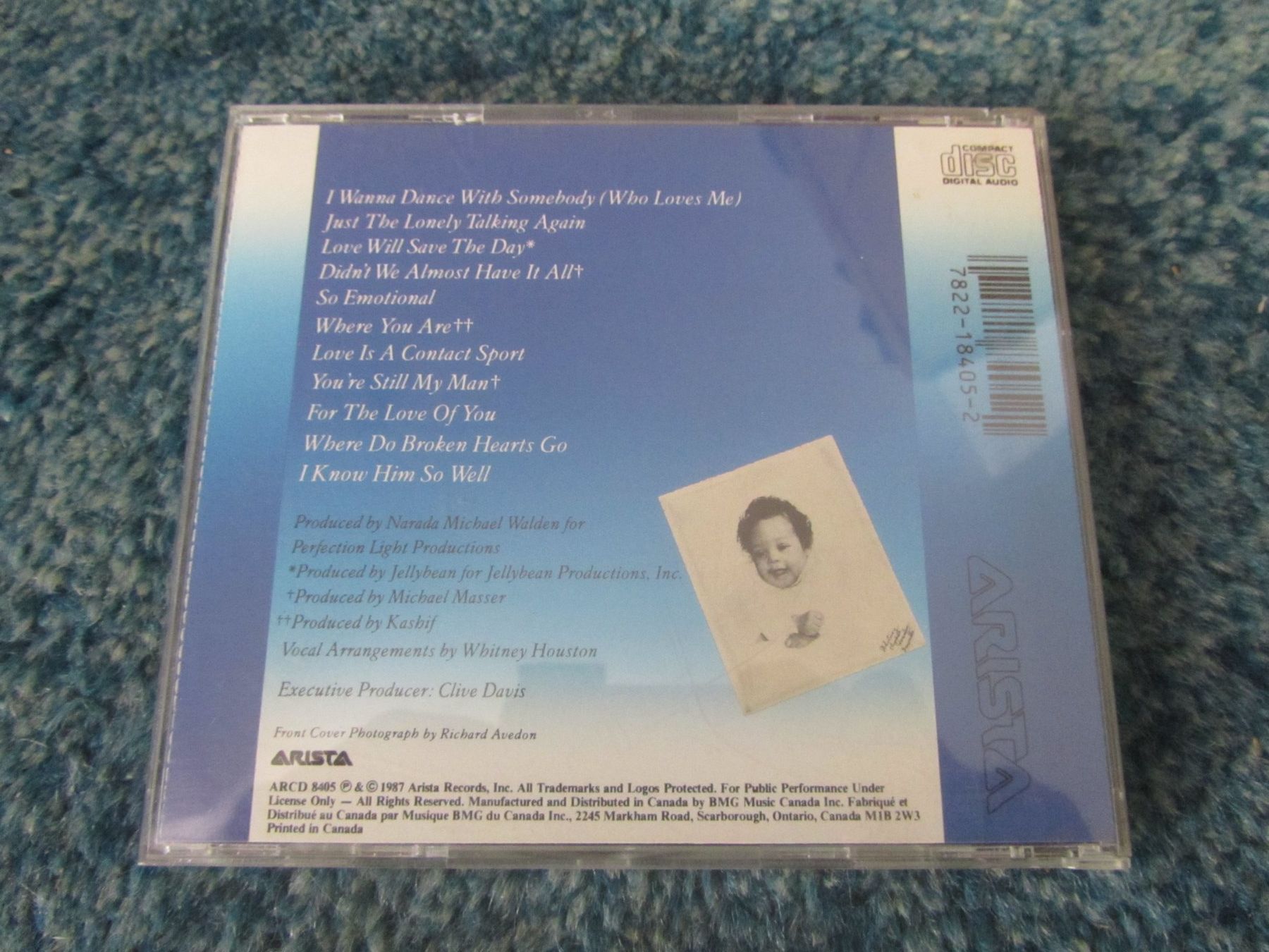 CDs: Whitney Houston:    Whitney       TOP Zustand – D'occasion à Seengen par mikelele 1