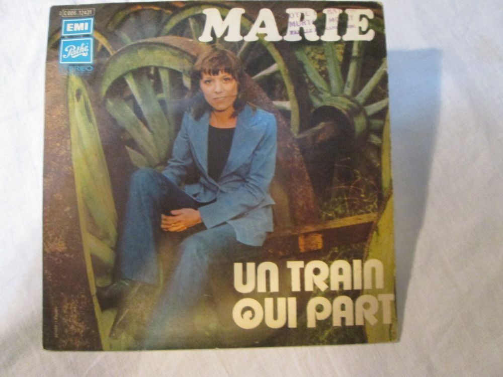 Marie - Un Train Qui Part (Vinyle) Eurovision 1973 (Gebraucht) in La ...