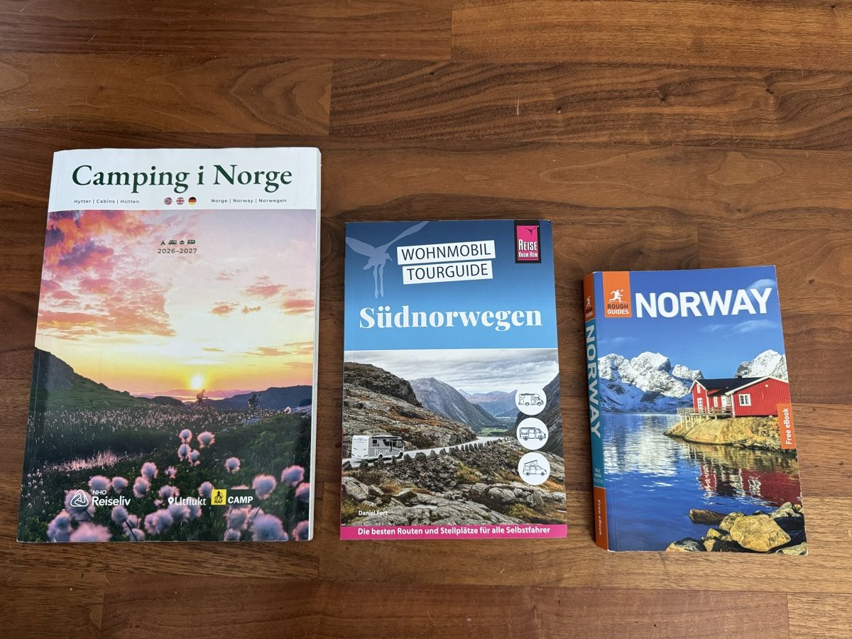 Bücher: Norwegen - Camping und Reiseführer – Gebraucht aus Brunnen von Naue11