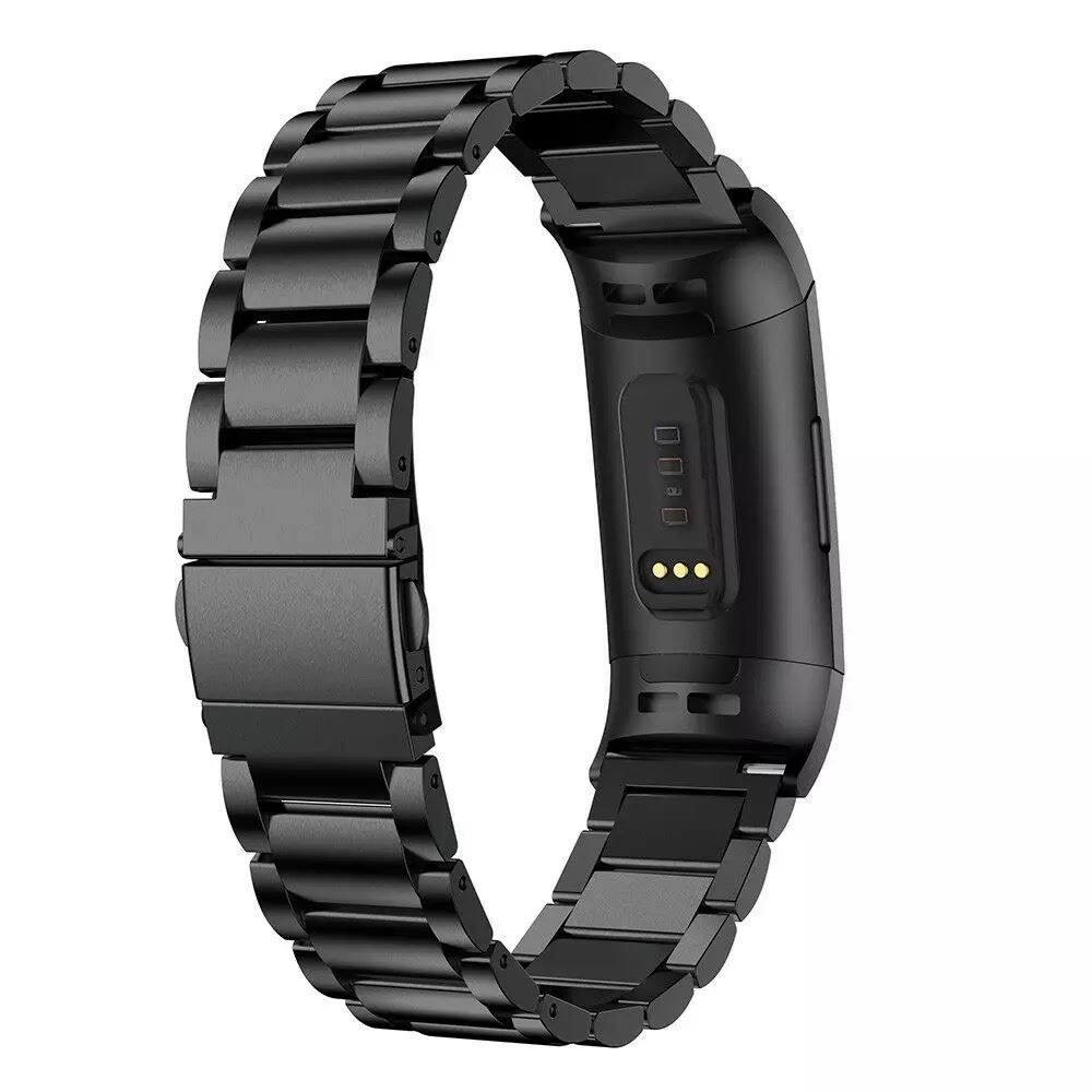 Hometrainer: Edelstahl Armband Fitbit Charge 3 / 4 – Nuovo e nell'imballaggio originale da Zürich venduto da Watch-247