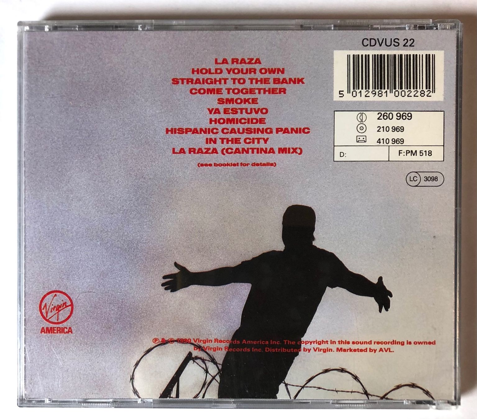 CD: KID FROST - HISPANIC CAUSING PANIC – Usato da Poliez-Pittet venduto da Newtown-Records 1