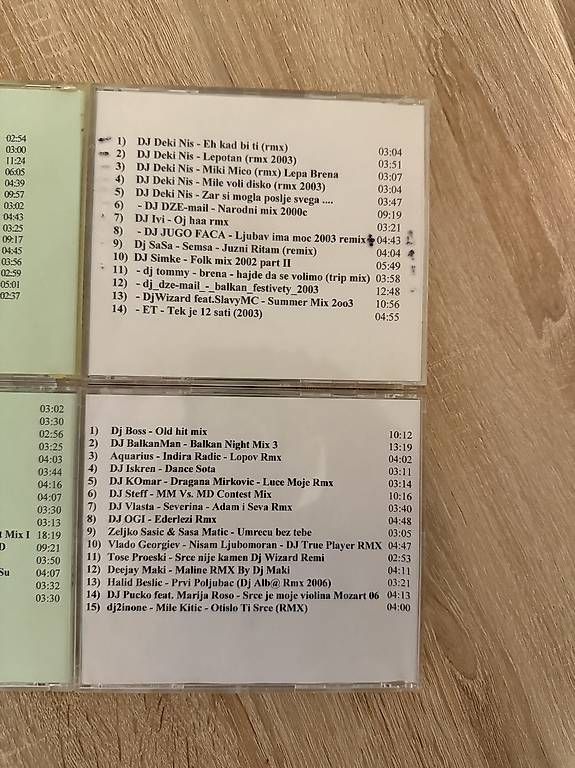 CD: Balkan Megamix x Remix 5 rare 4 cds – Usato da Zofingen venduto da Kolega01 1