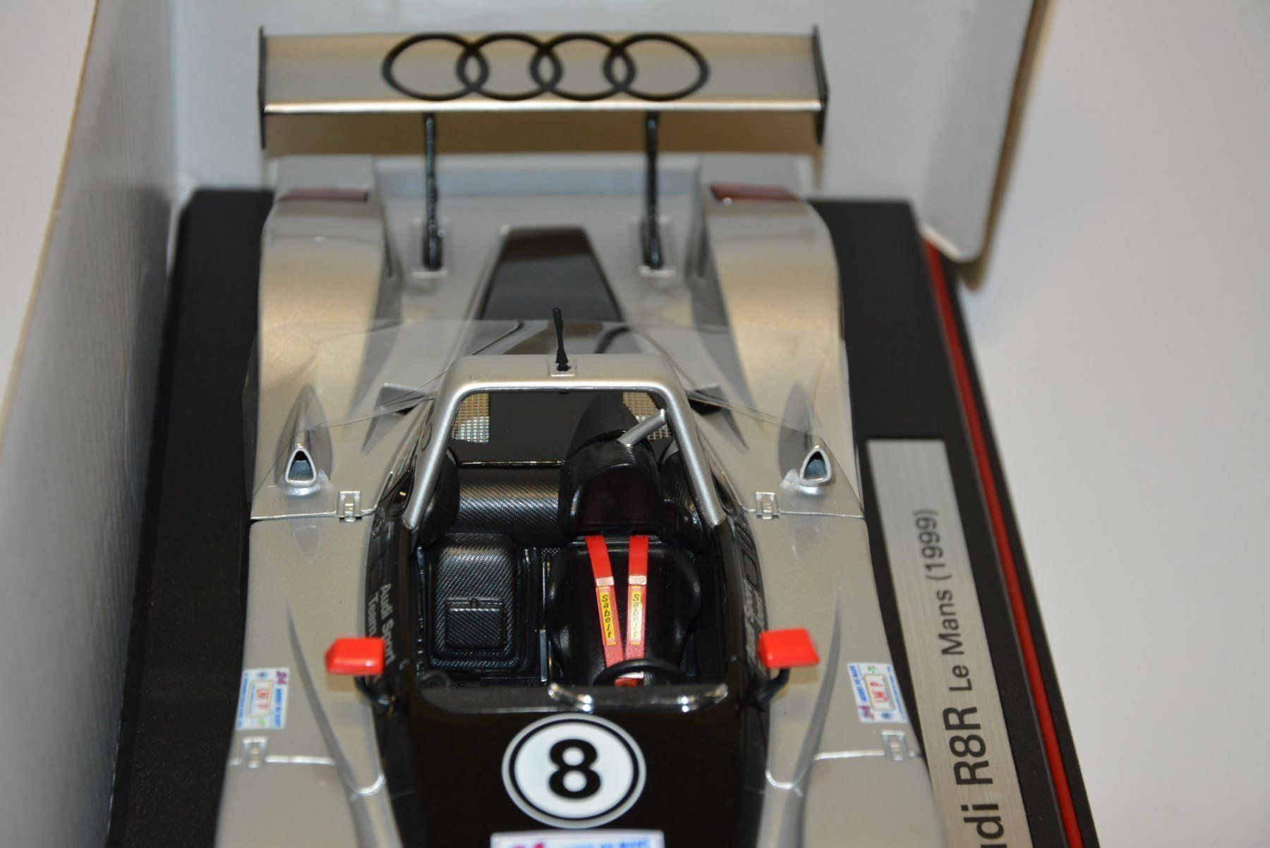 Audi Modellini d'auto: Audi R8R Le Mans 1999  , 1:18 – Nuovo e nell'imballaggio originale da Goldach venduto da Feivel9 5