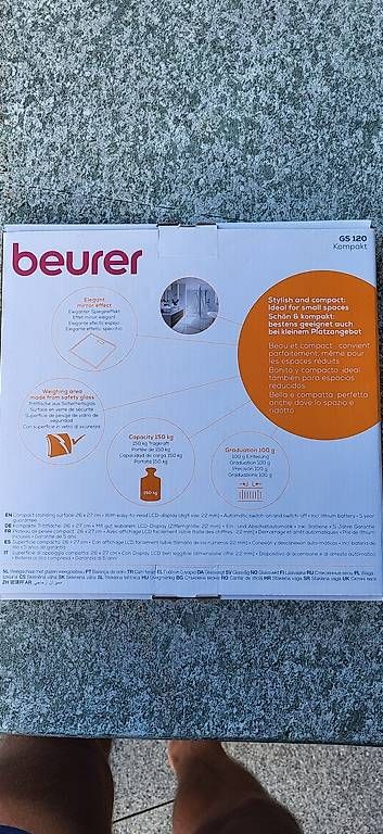 Bilance pesapersone: Personenwaage, Glas, Beurer  – Usato da Wangen SZ venduto da daslohntsich 1