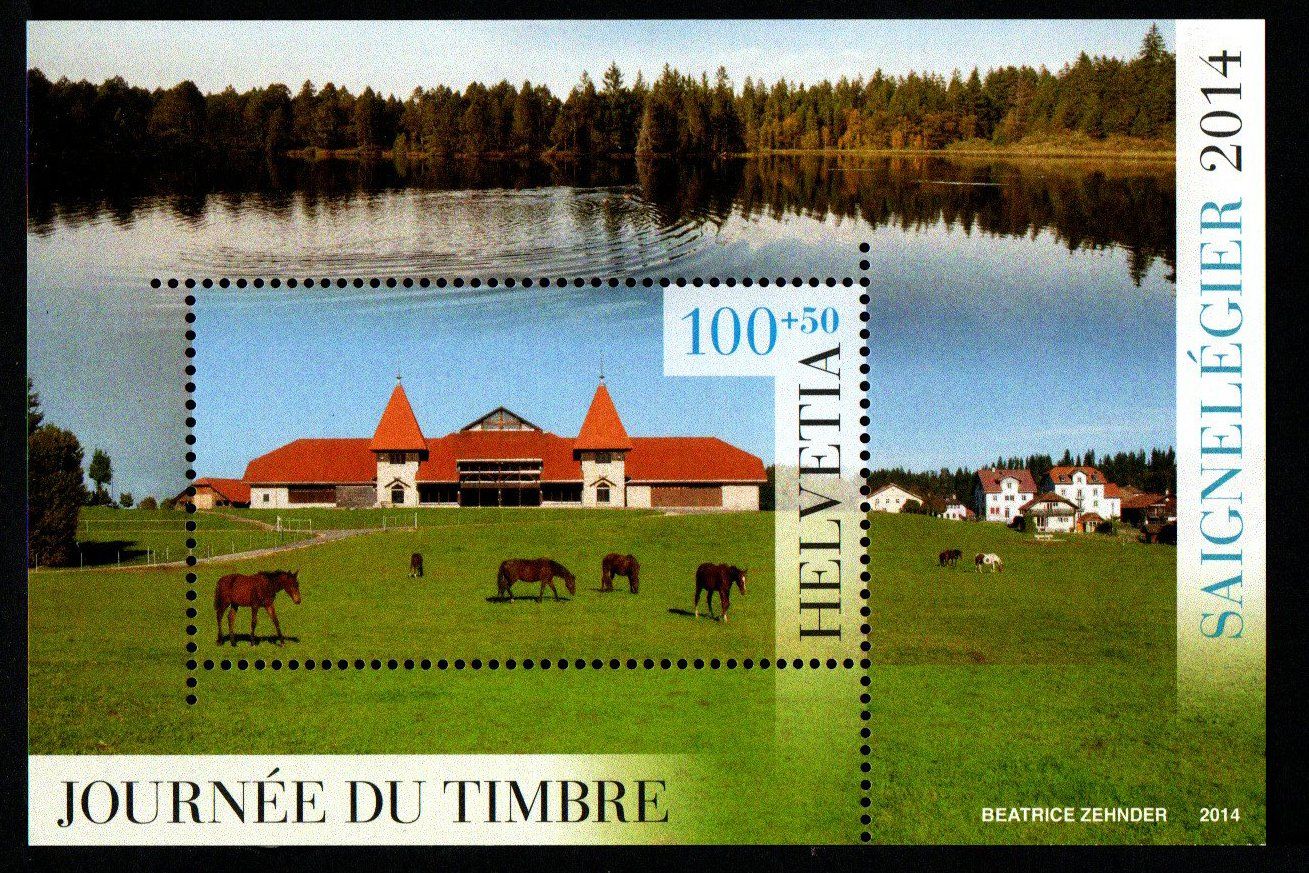 Tous les timbres: 2014 Sonderblock Saignelégier postfrisch – Neuf (Voir description) à Löhningen par Fourbi18