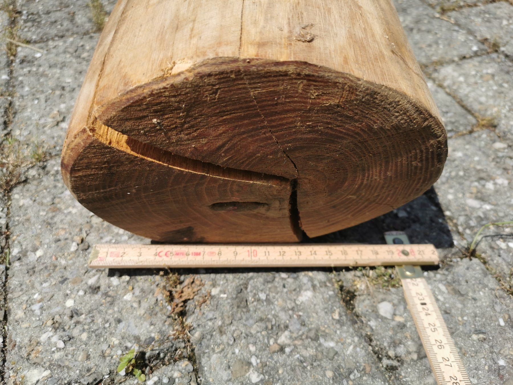 Holzartikel: Robinie Rundholz, D 20 x 100 cm – Gebraucht aus Vielbringen Worb von Isch-0u-guet 3