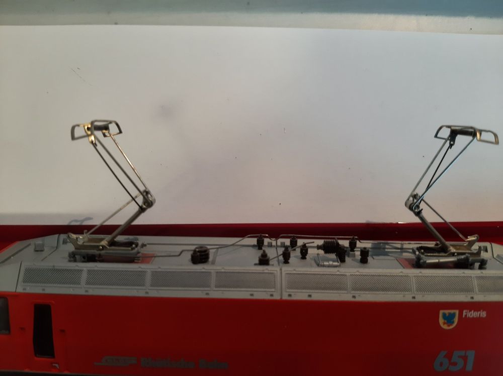 Bemo H0m 1259 161  RhB Ge 4/4 III 651 Fideris Digitalisiert 4