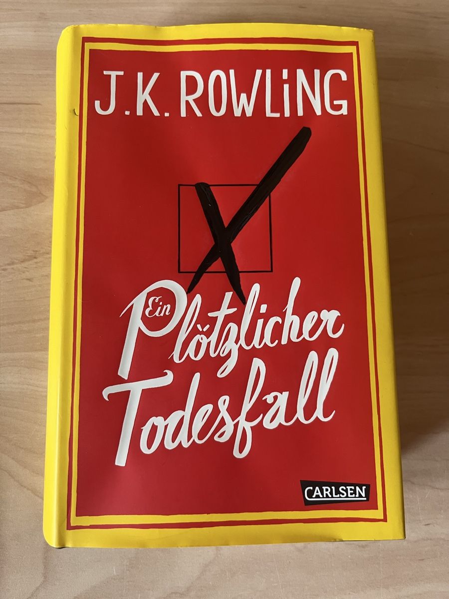 Bücher: J.K. Rowling: Ein plötzlicher Todesfall – Gebraucht aus Burgdorf von Calvia