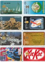 8 Telefonkarten Griechenland