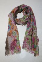 Foulard Tuch Schal mit Blumenmuster Boho Hippie zu Odd Molly