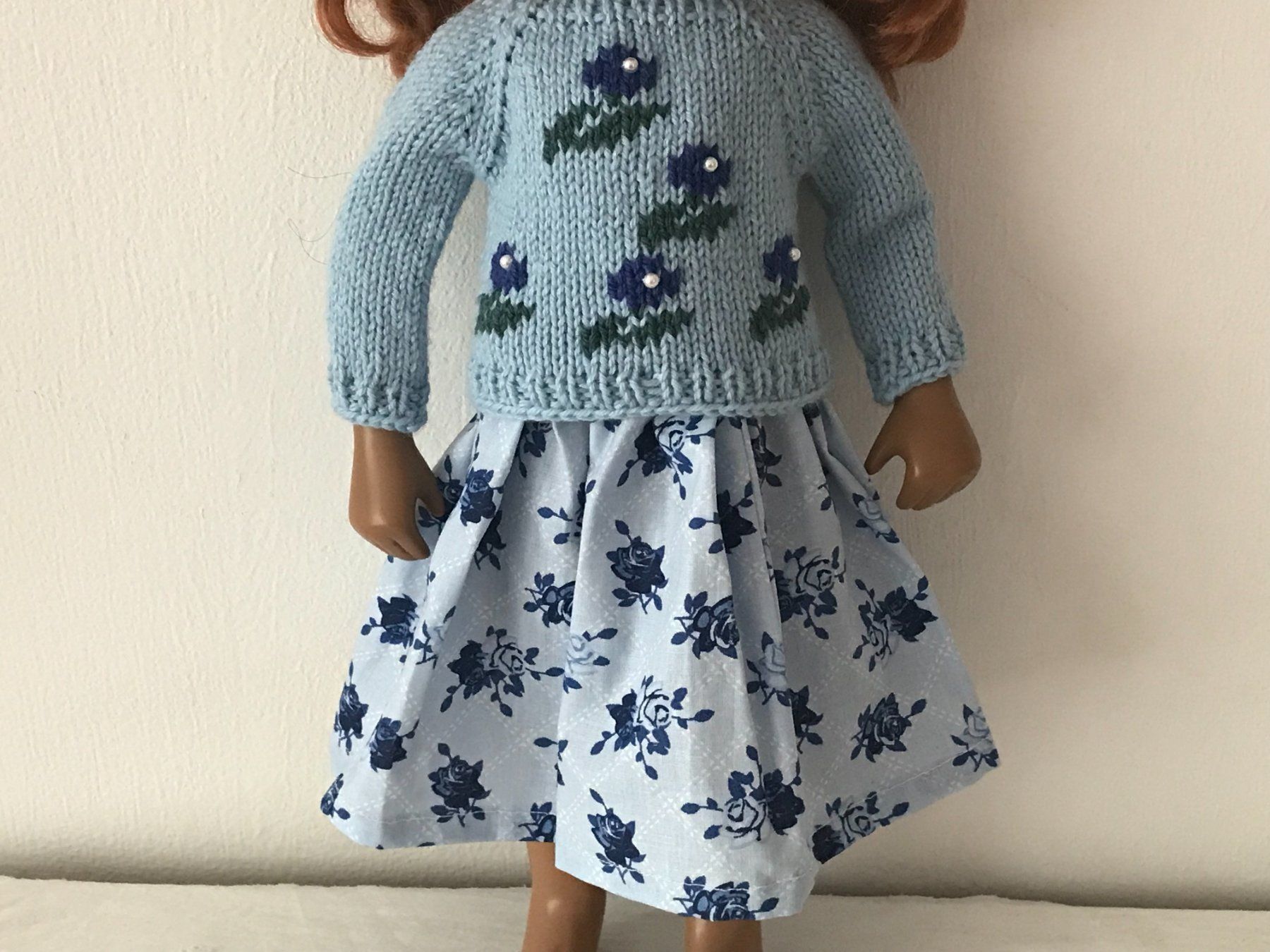 Bambole: pullover bestickt mit jupe – Nuovo (secondo la descrizione) da Siebnen venduto da Floki3 2
