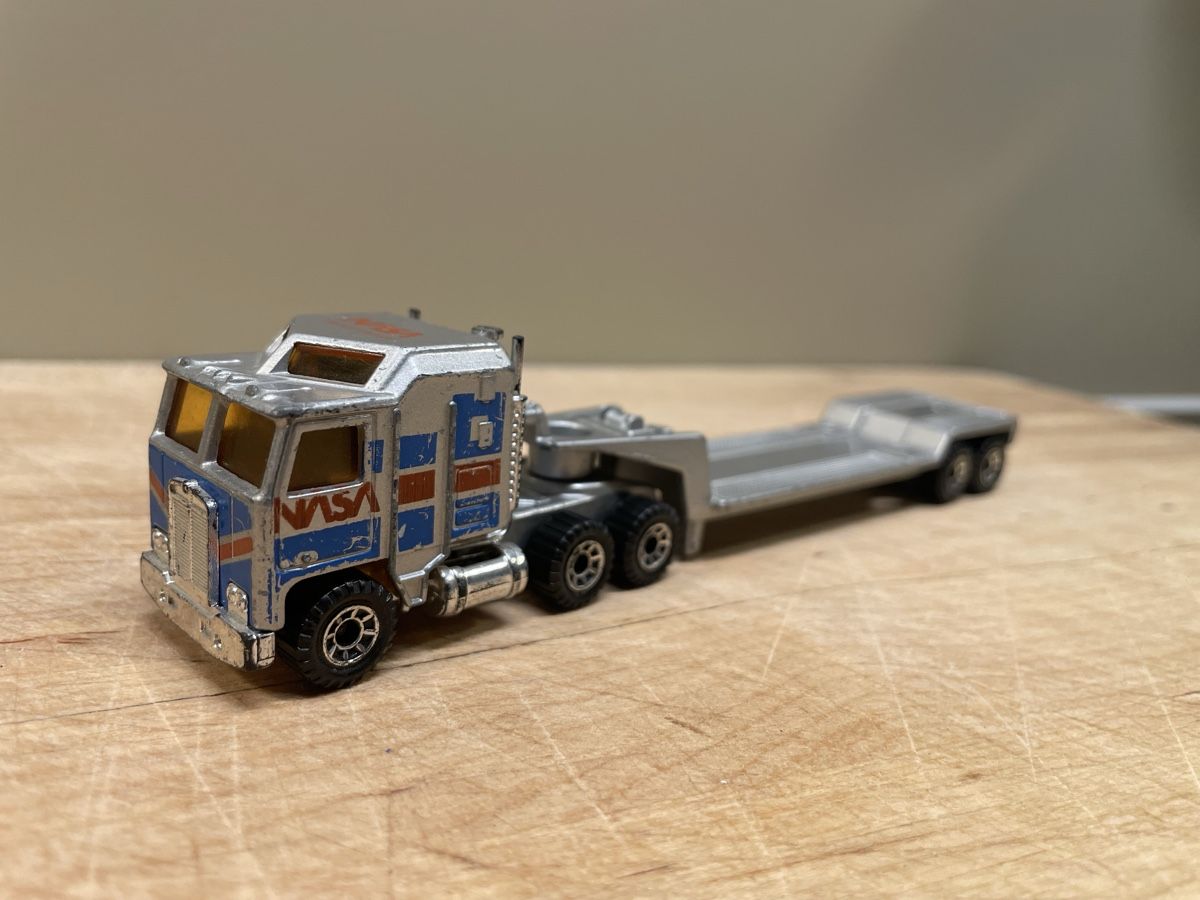 Matchbox Giocattoli: Matchbox Convoy Kenworth NASA Sattelschlepper – Usato da Frauenfeld venduto da Challenger77
