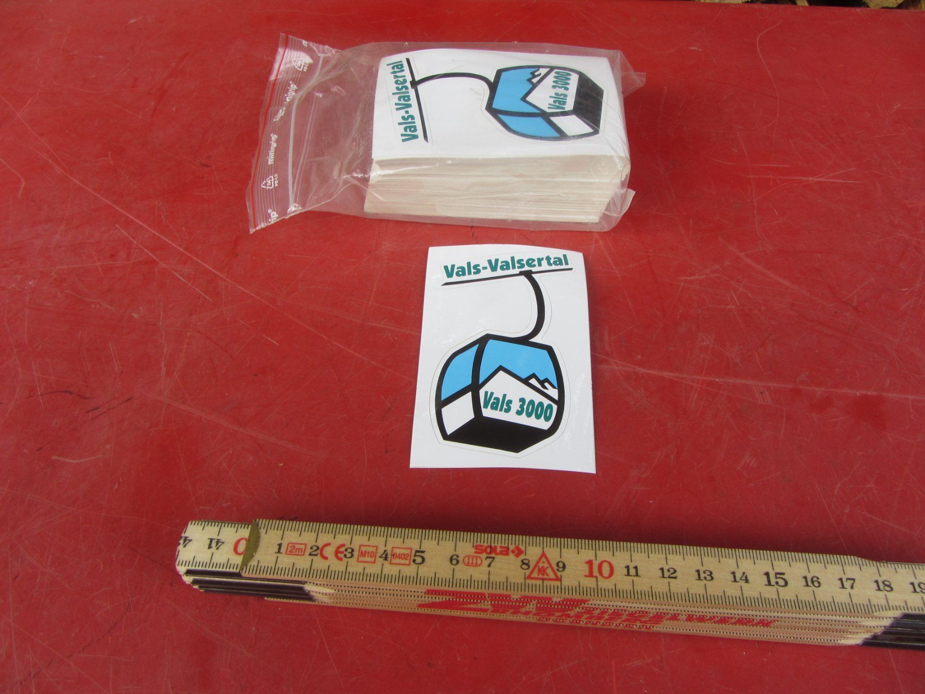 Sticker: ca. 150 x Vals - Valsertal Sticker – Usato da Wolfhalden venduto da Quiria68