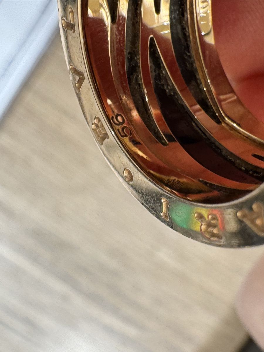 Bulgari Anelli: Bvlgari Ring B.Zero 1 Rosé Gold Gr. 56 – Usato da Zürich venduto da NNK28 2