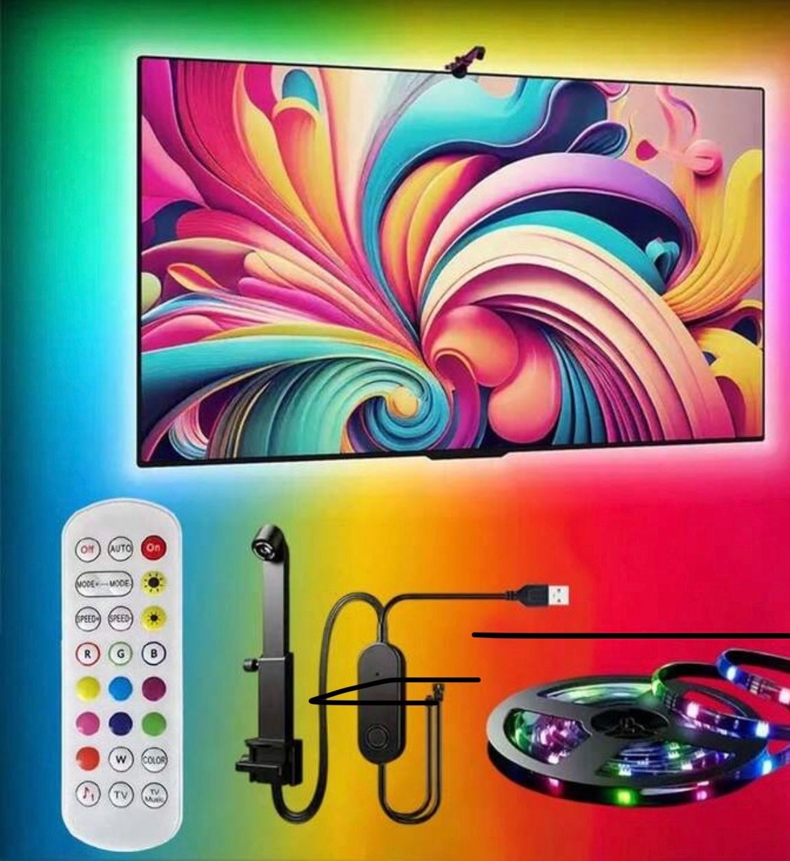 Guirlandes lumineuses: LED Strip – Neuf avec emballage d'origine à Emmenbrücke par engueteDeal