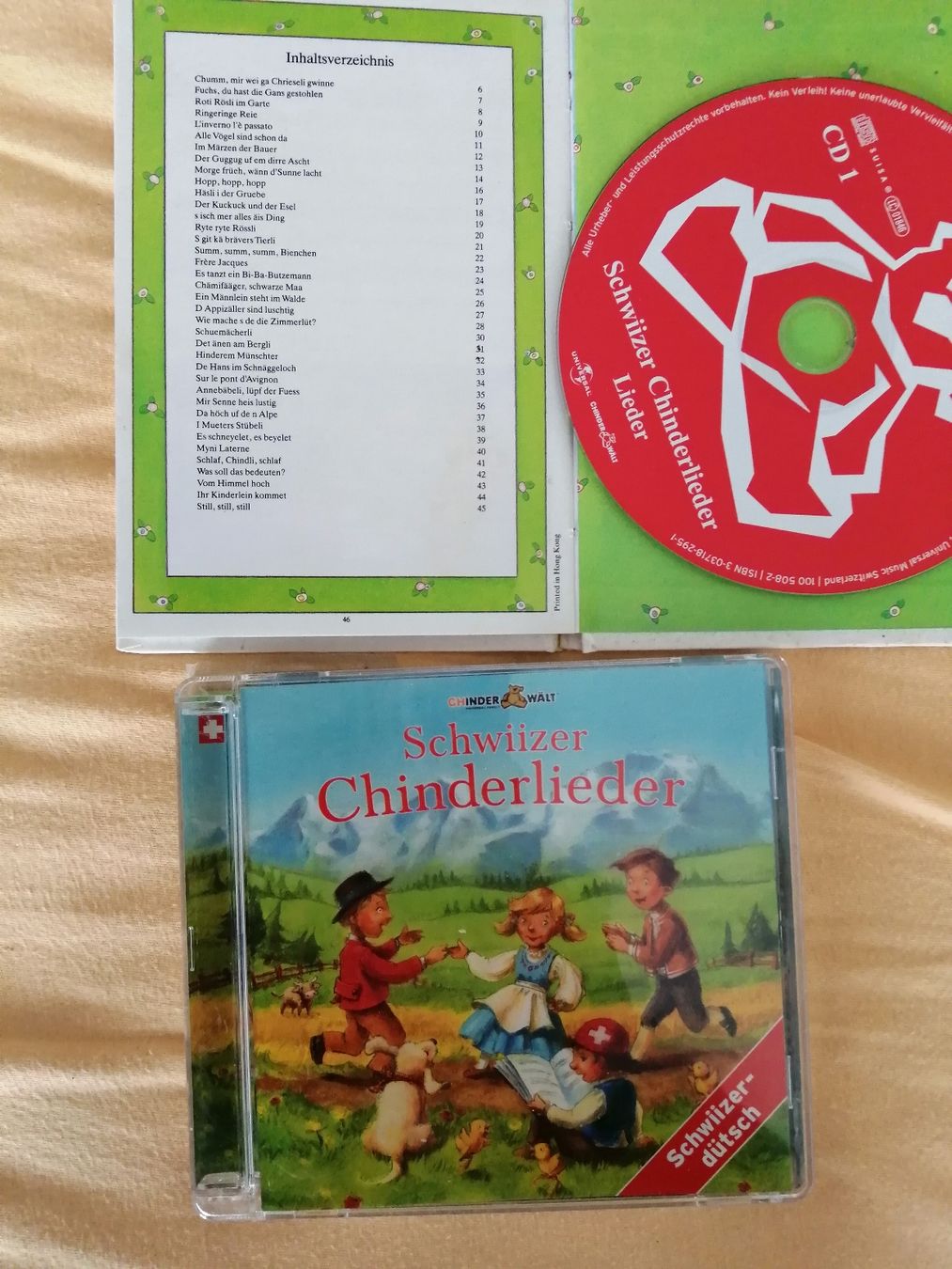 CD: Schwiizer Chinderlieder 2 CDs und Büchlein – Nuovo (secondo la descrizione) da Wettingen venduto da penelope39