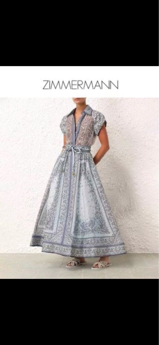 Zimmermann Vestiti: Zimmermann blouse et Jupe  – Usato da Arzier-Le Muids venduto da kaczuszka 3