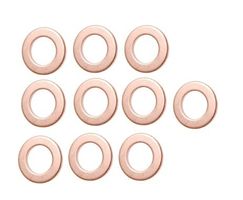 Kupfer-Dichtring für Öl-Ablassschrauben, 14X20x1,5mm, 10-tlg