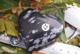 Dalmatiner Herz   6cm   –Edelsteinstube Rausverkauf