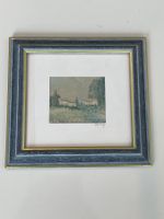 Bild Landschaft von De Muy gerahmt, 18*17cm