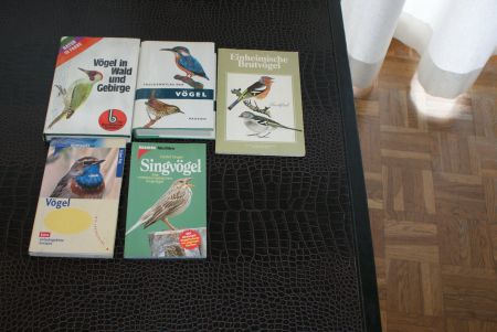 5 Bücher Sing-, Brut-,Wald und Gebirge Vögel